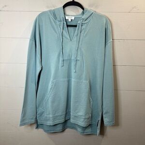 Haven Well Within | Women's V-neck Pull Over Hoodie Size Small